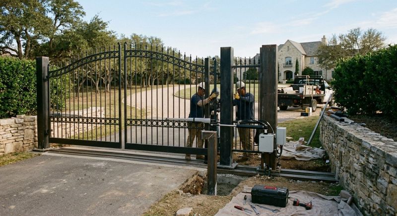 Driveway Gate Replacement in Alpharetta, GA