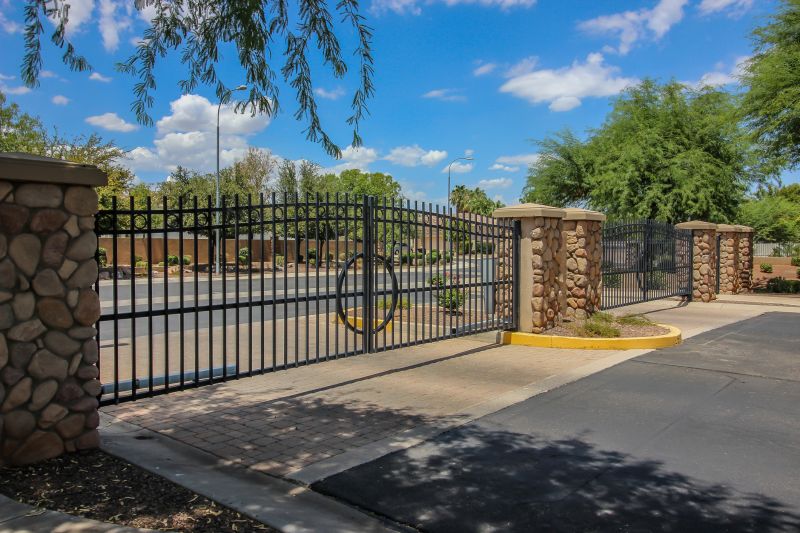 Entrance Gate Installation in Naperville, IL