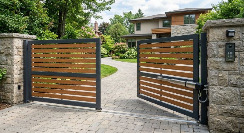 Entrance Gate Installation in Alpharetta, GA
