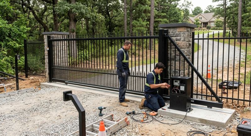Gate Entry System Installation in Boca Raton, FL