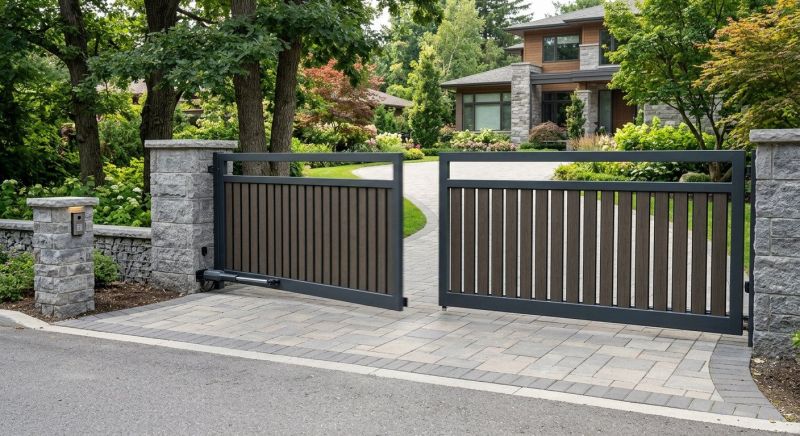 Driveway Gate Installation in Naperville, IL